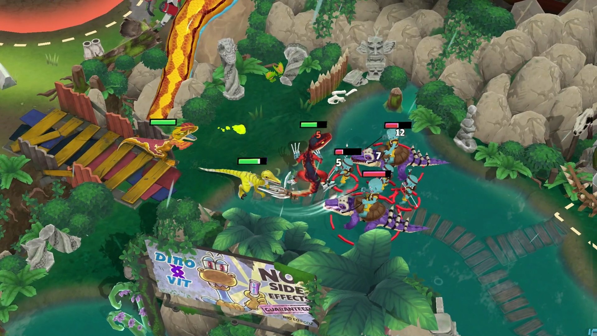 末日荒原的細緻地景