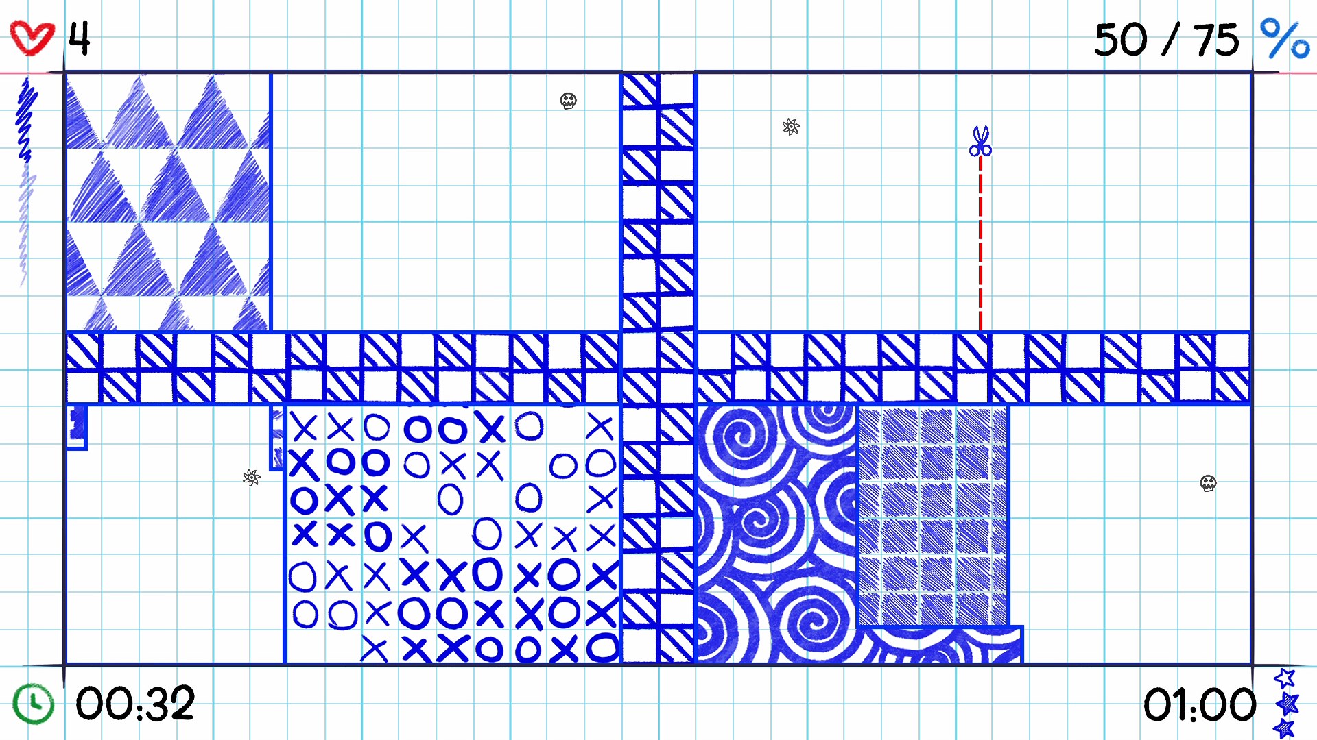 Ink & Paper: DoodleCut 精緻的關卡設計