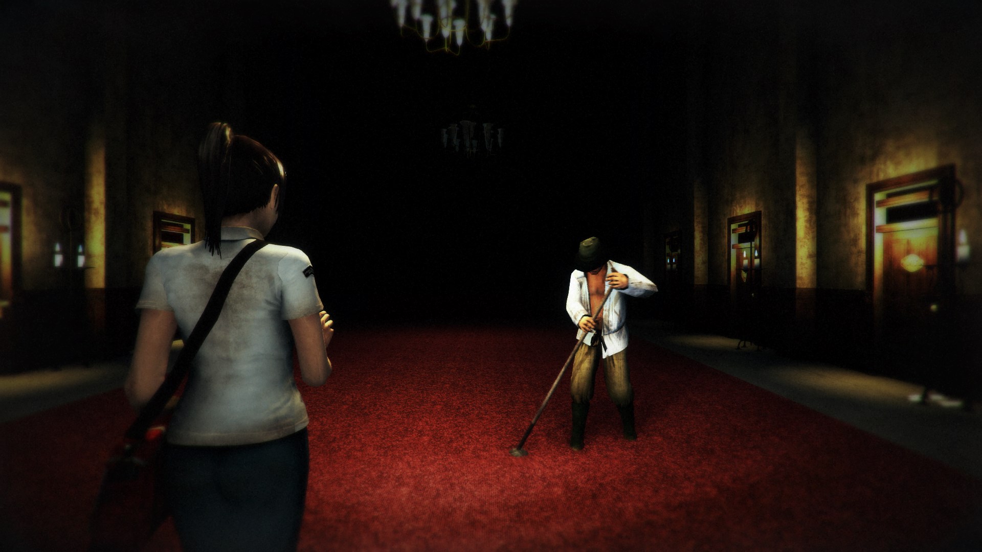 高畫質下的鬼魂特寫