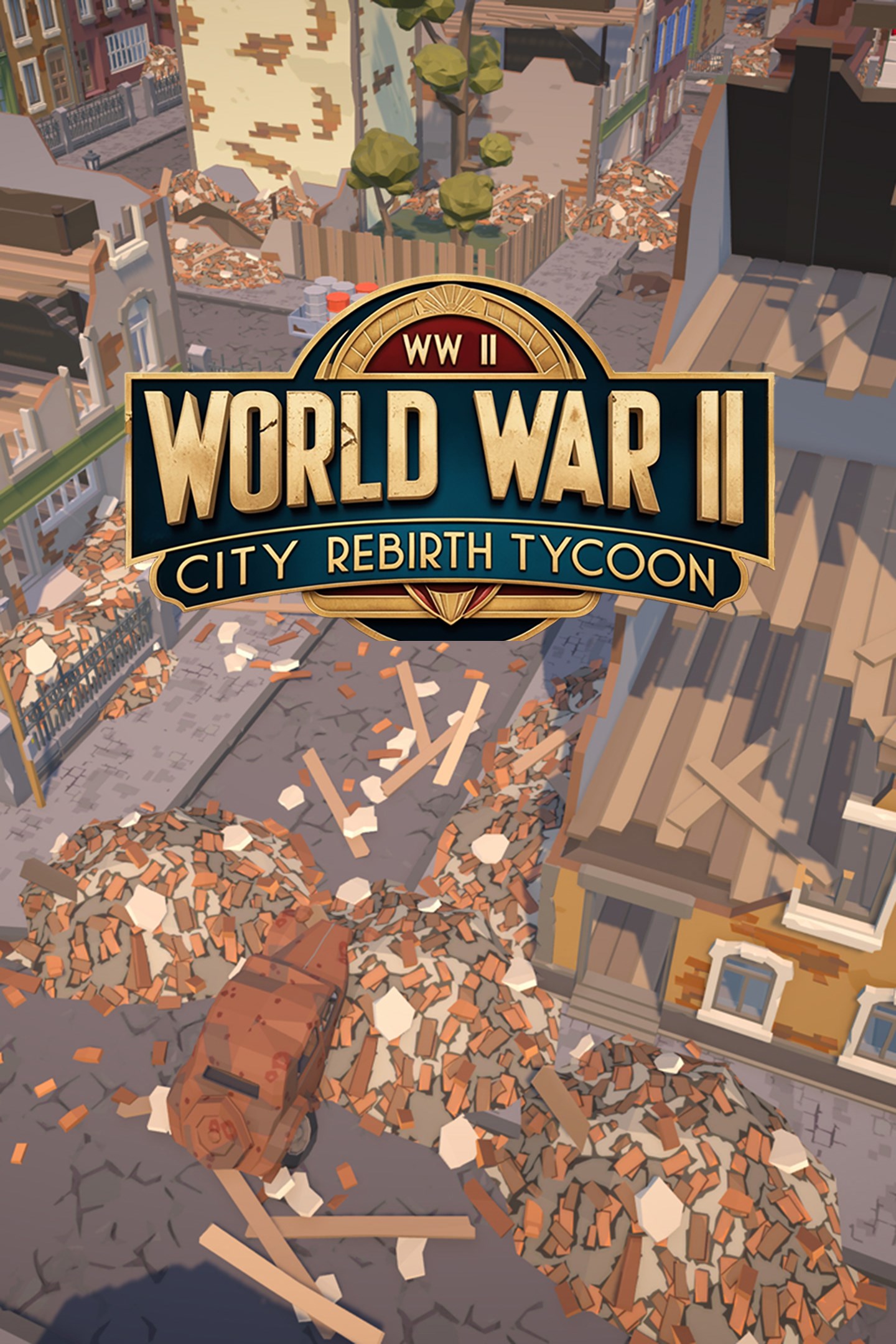 World War II City Rebirth Tycoon 海報