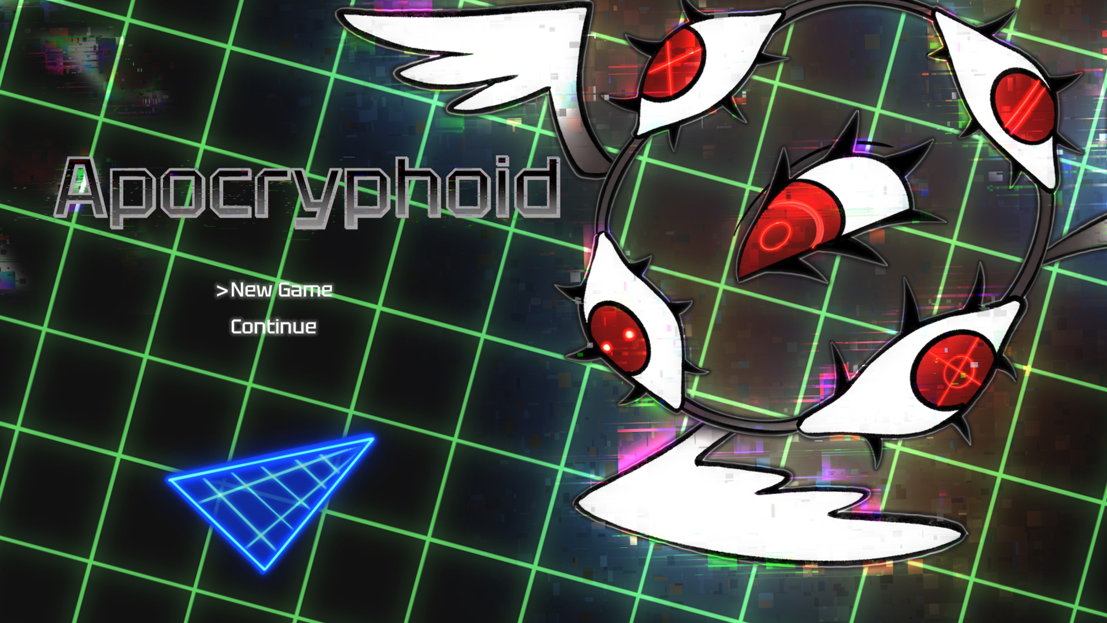 Apocryphoid 遊戲標題畫面