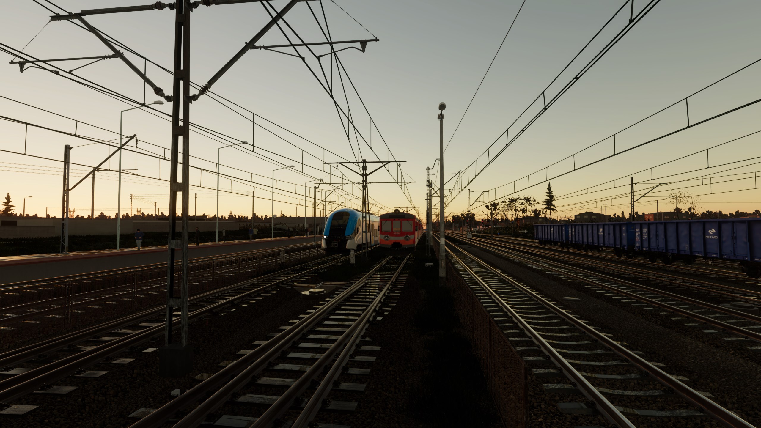 SimRail 雪地場景