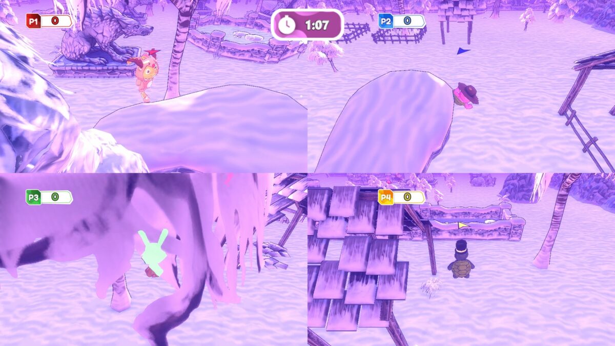 充滿歡樂氛圍的遊戲結算畫面