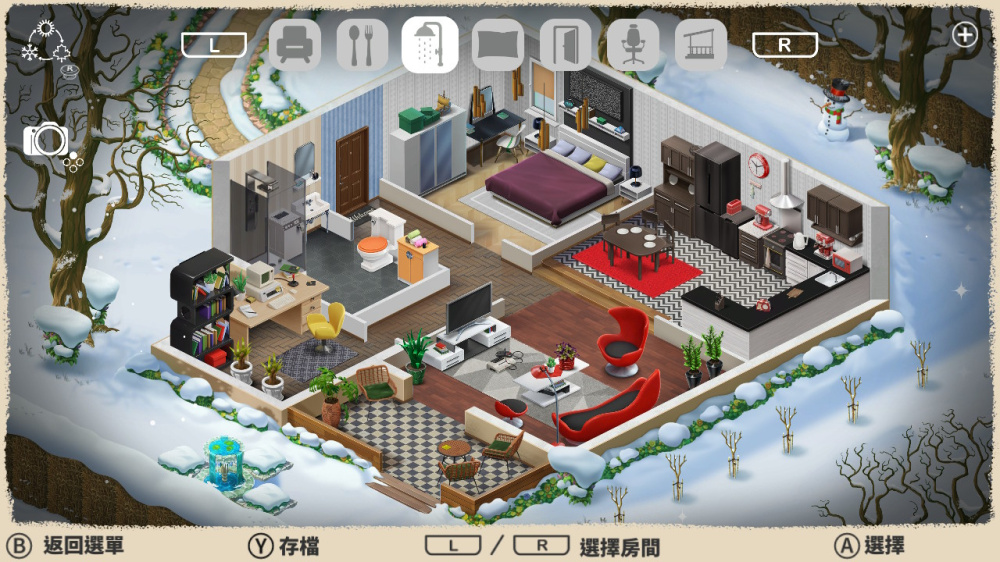 溫馨小屋臥室設計範例