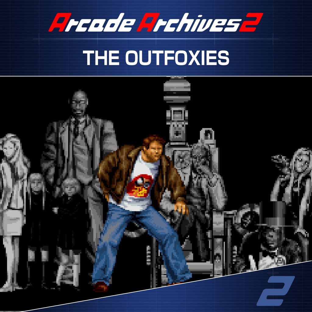 Arcade Archives 2 THE OUTFOXIES 遊戲主視覺