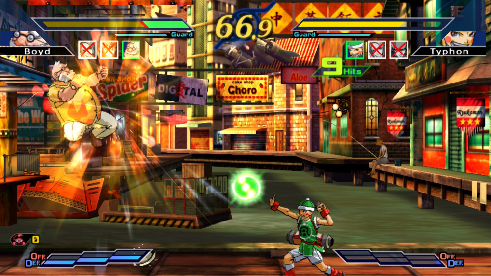 流暢的對戰場景