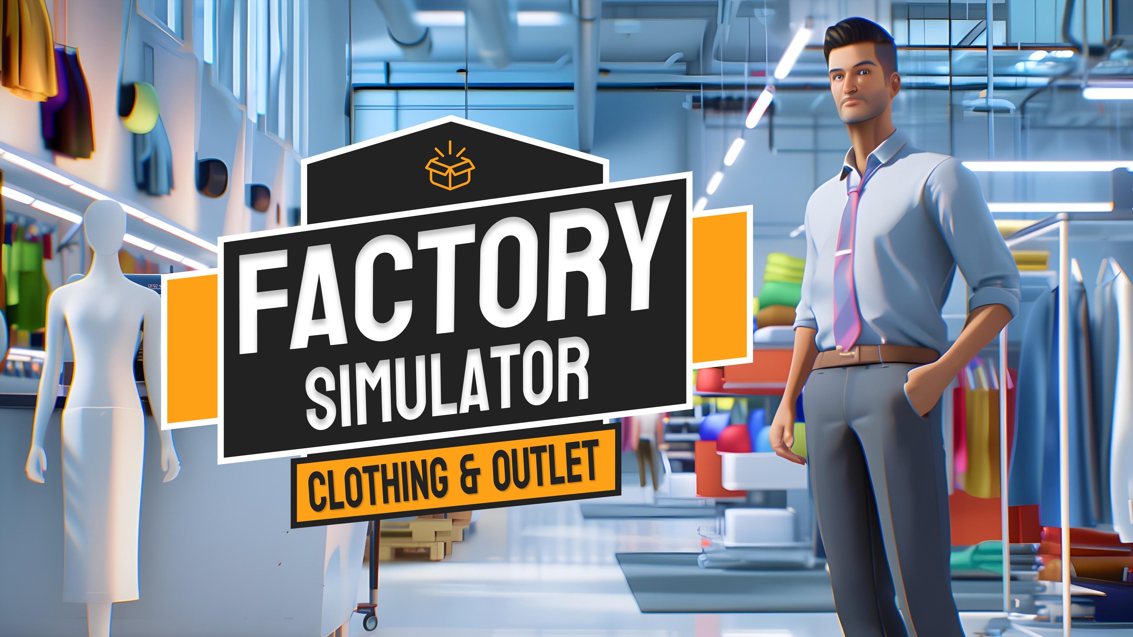 Factory Simulator: Clothes & Outlet 遊戲主視覺