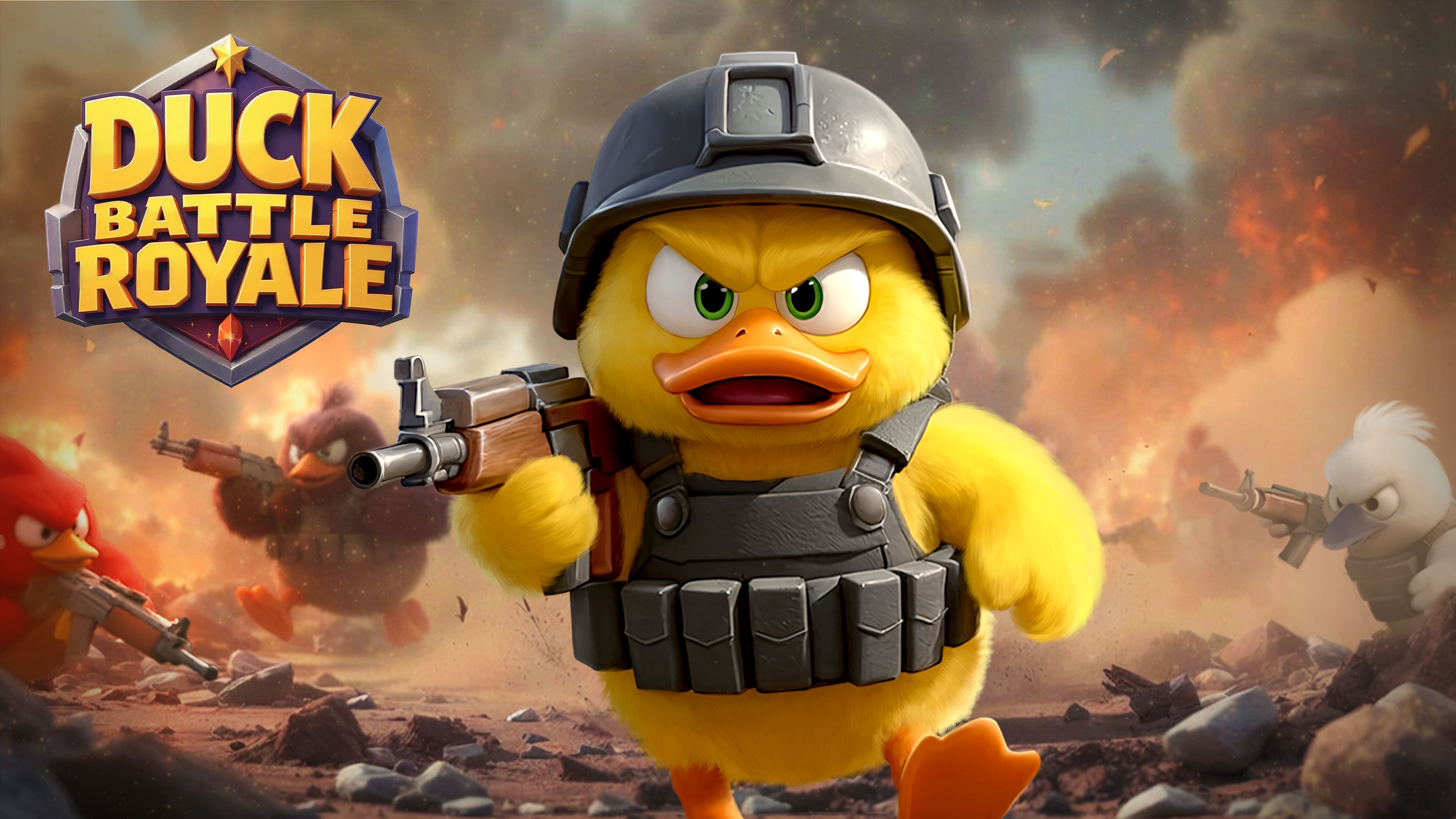 Duck Battle Royale 鴨子大亂鬥 遊戲封面
