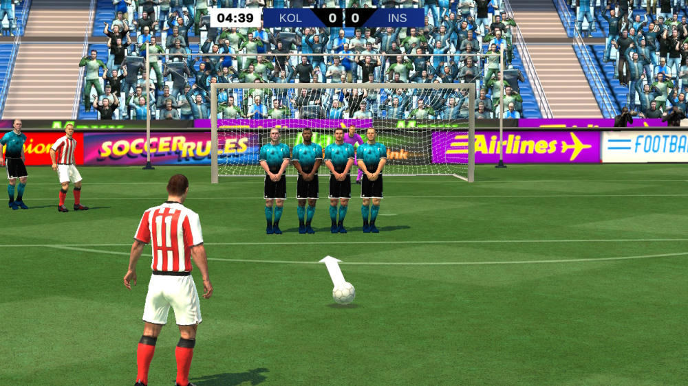 足球傳奇2025 雙人對戰模式示意圖