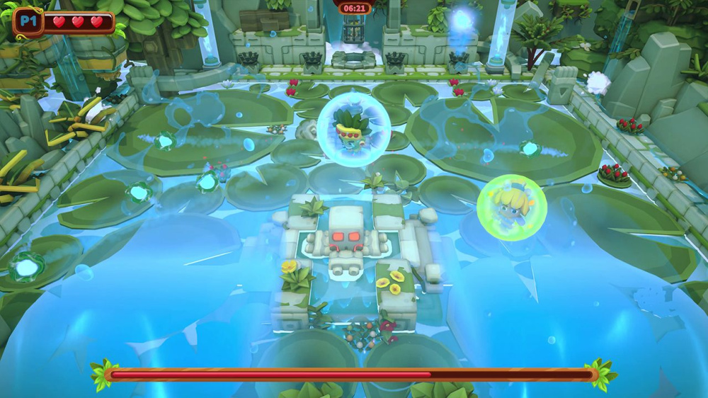 激烈的戰鬥場面與敵人對峙