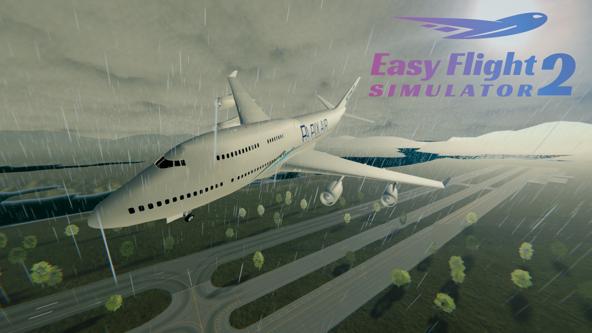EASY FLIGHT SIMULATOR 2 封面視覺圖
