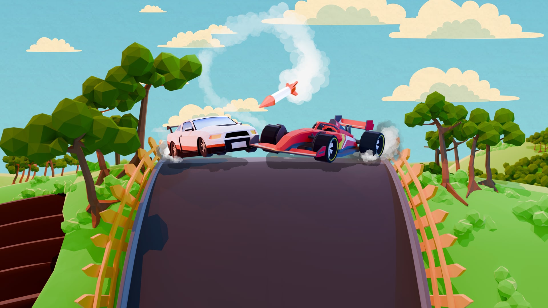 Racecar Crashers 遊戲畫面