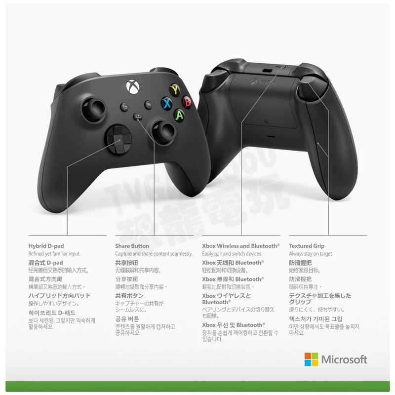 Xbox Series 手把 外盒與電池倉