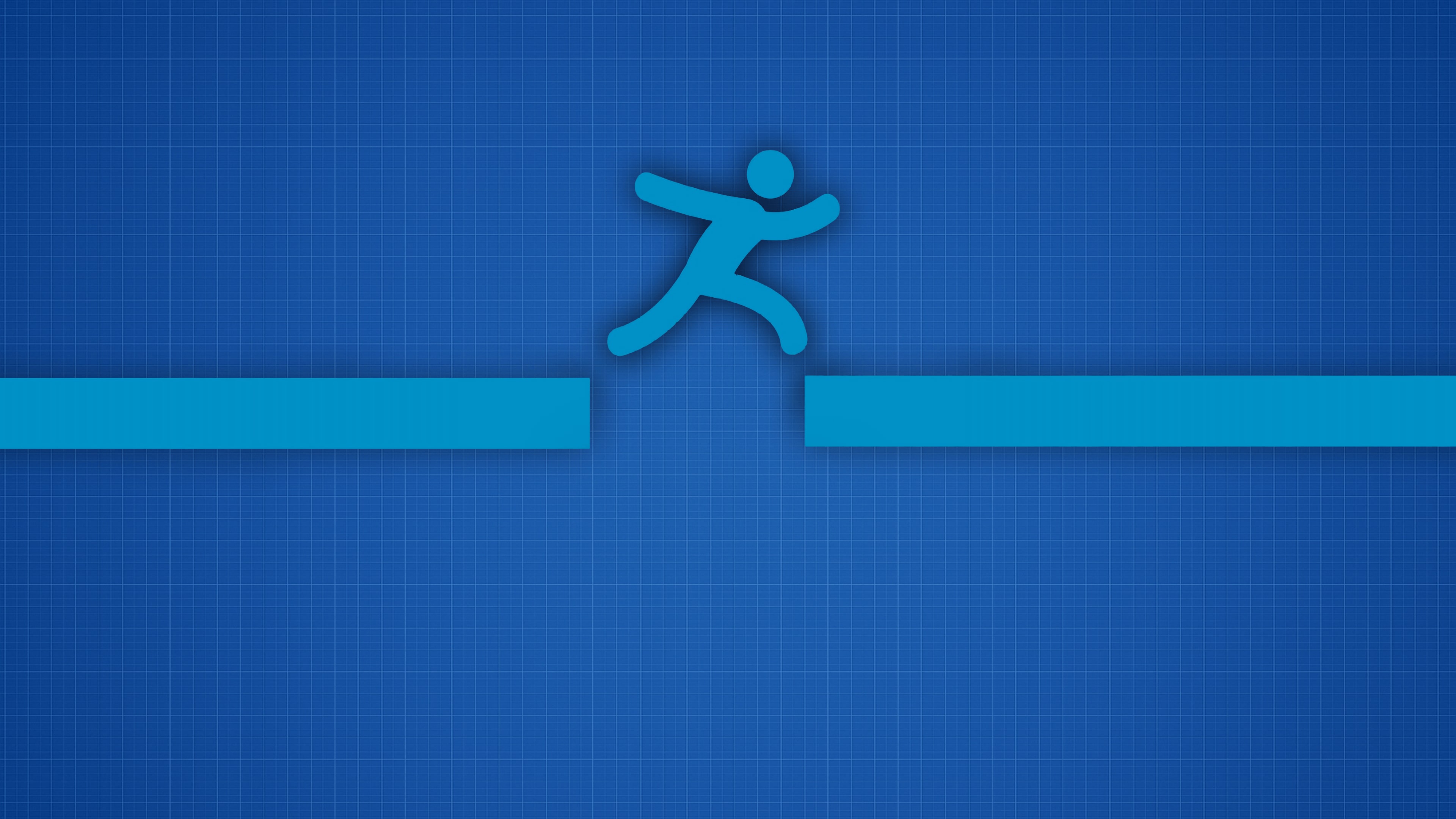 Parkour Labs 遊戲封面圖，展示了充滿霓虹色彩的復古未來風格