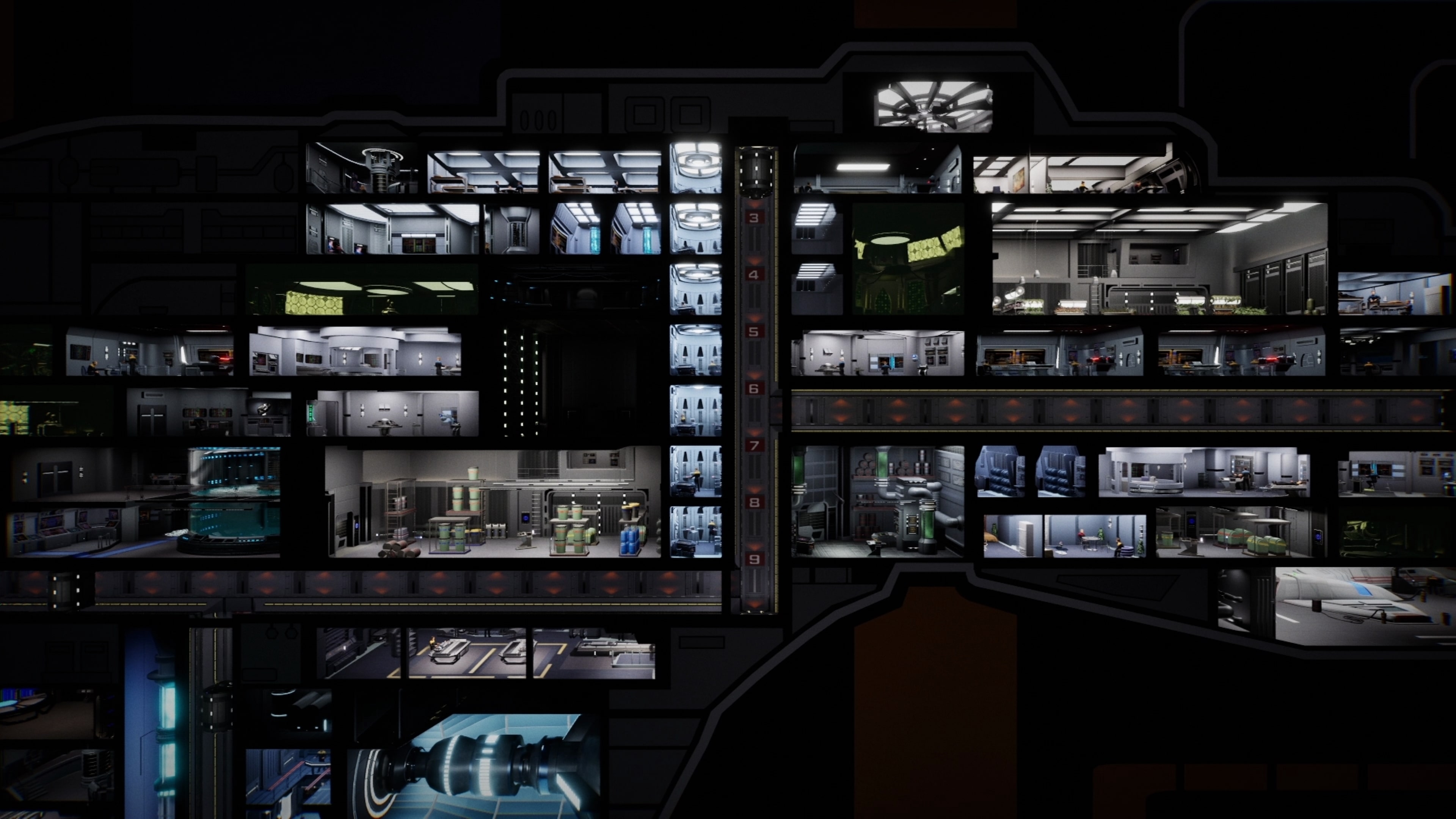 壯烈的宇宙星艦攻防戰