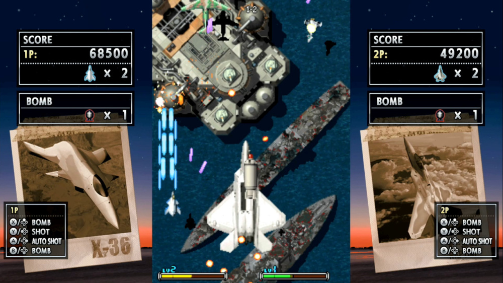 經典的戰機選擇畫面