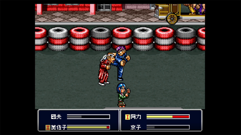 熱血少女 零 遊戲戰鬥畫面