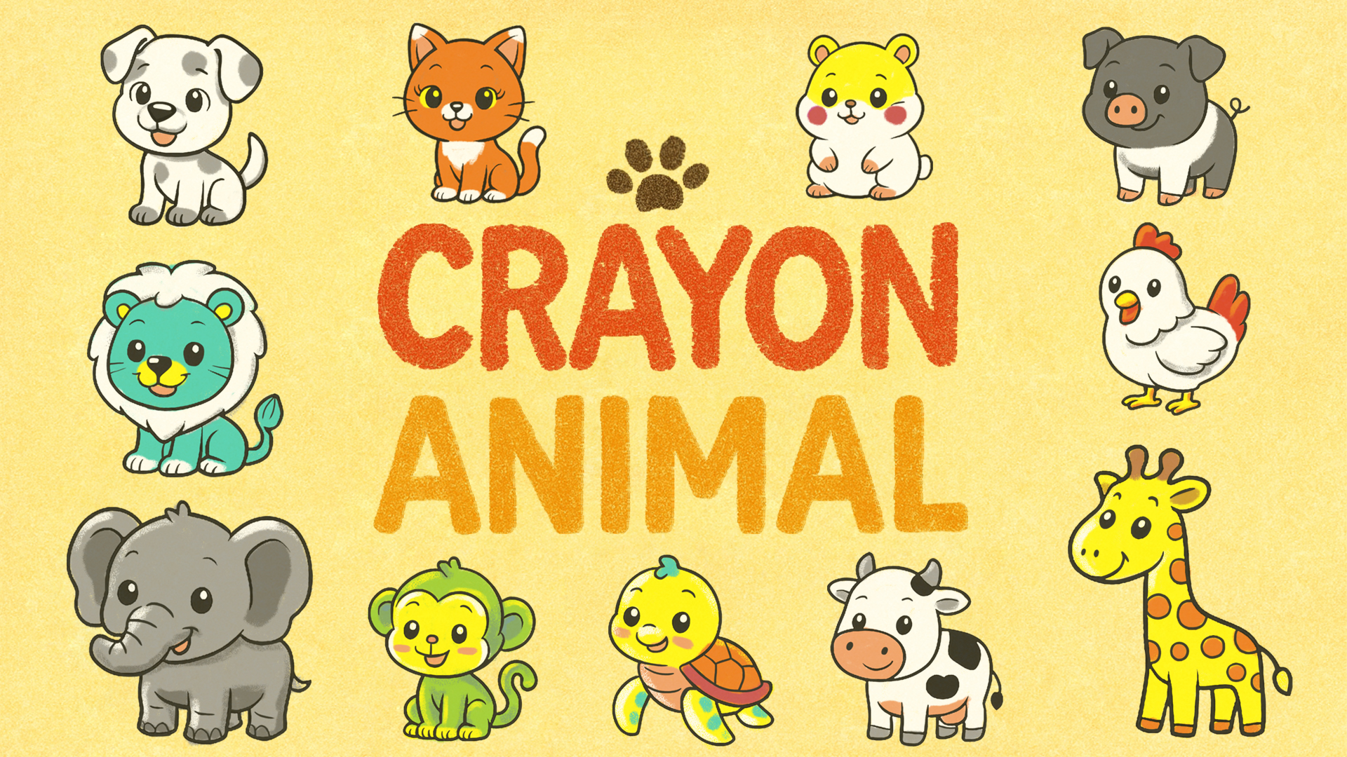 CRAYON ANIMAL 遊戲封面
