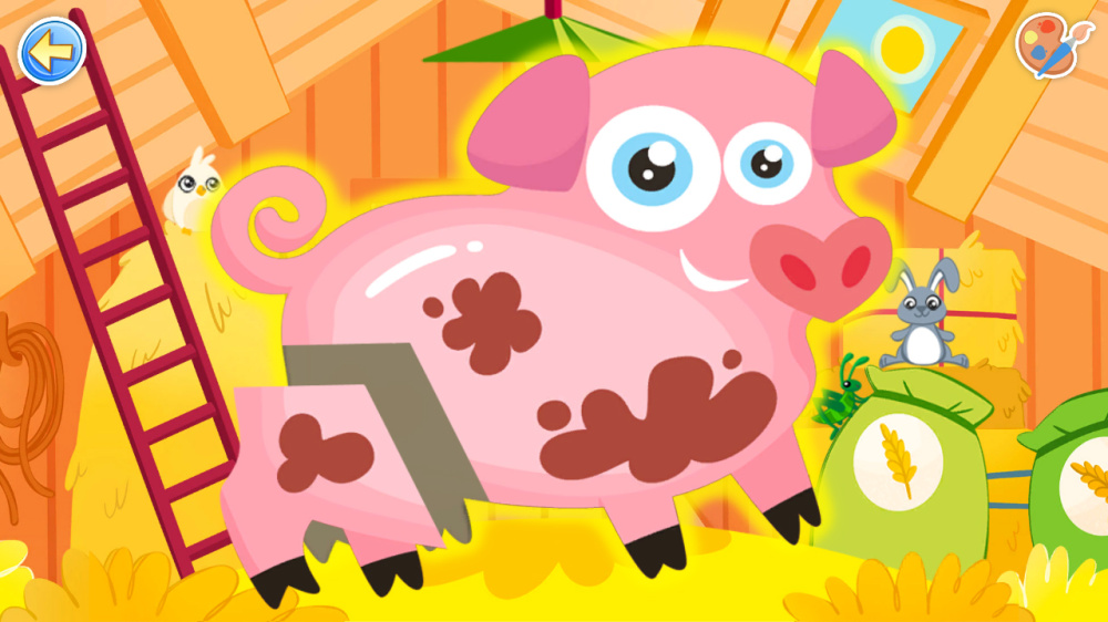 農場動物 多樣化動物角色