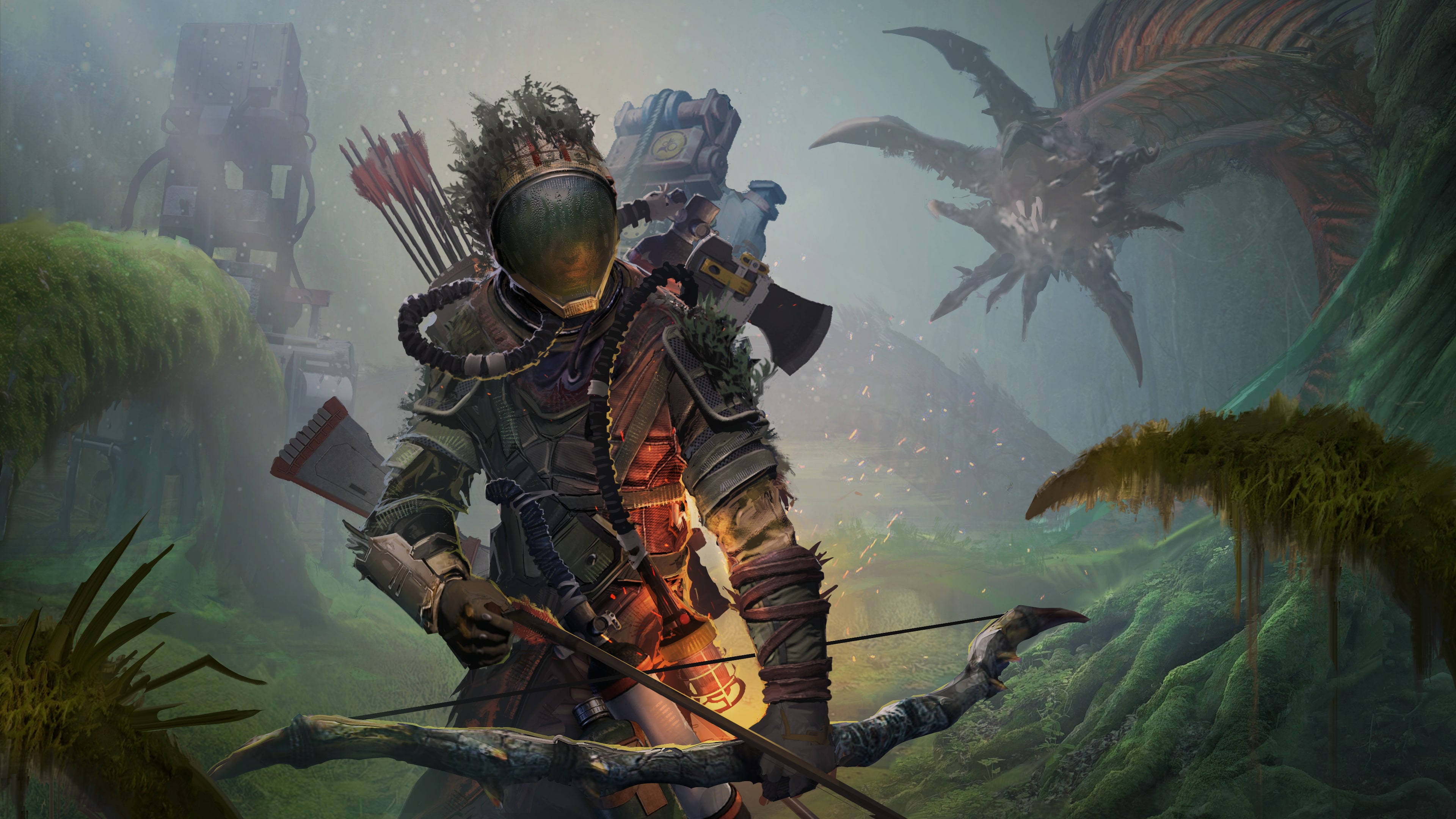 翼星求生遊戲環境背景圖