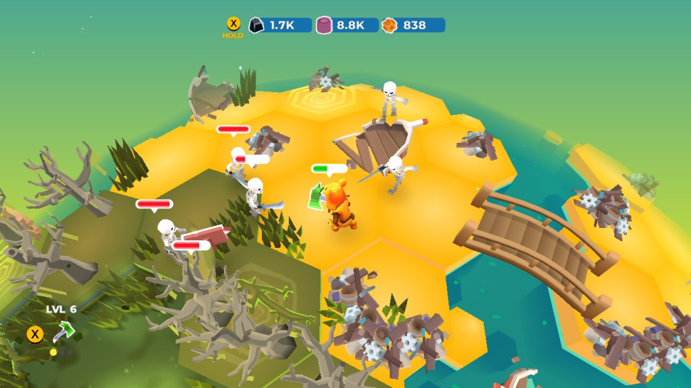 深入地城進行冒險