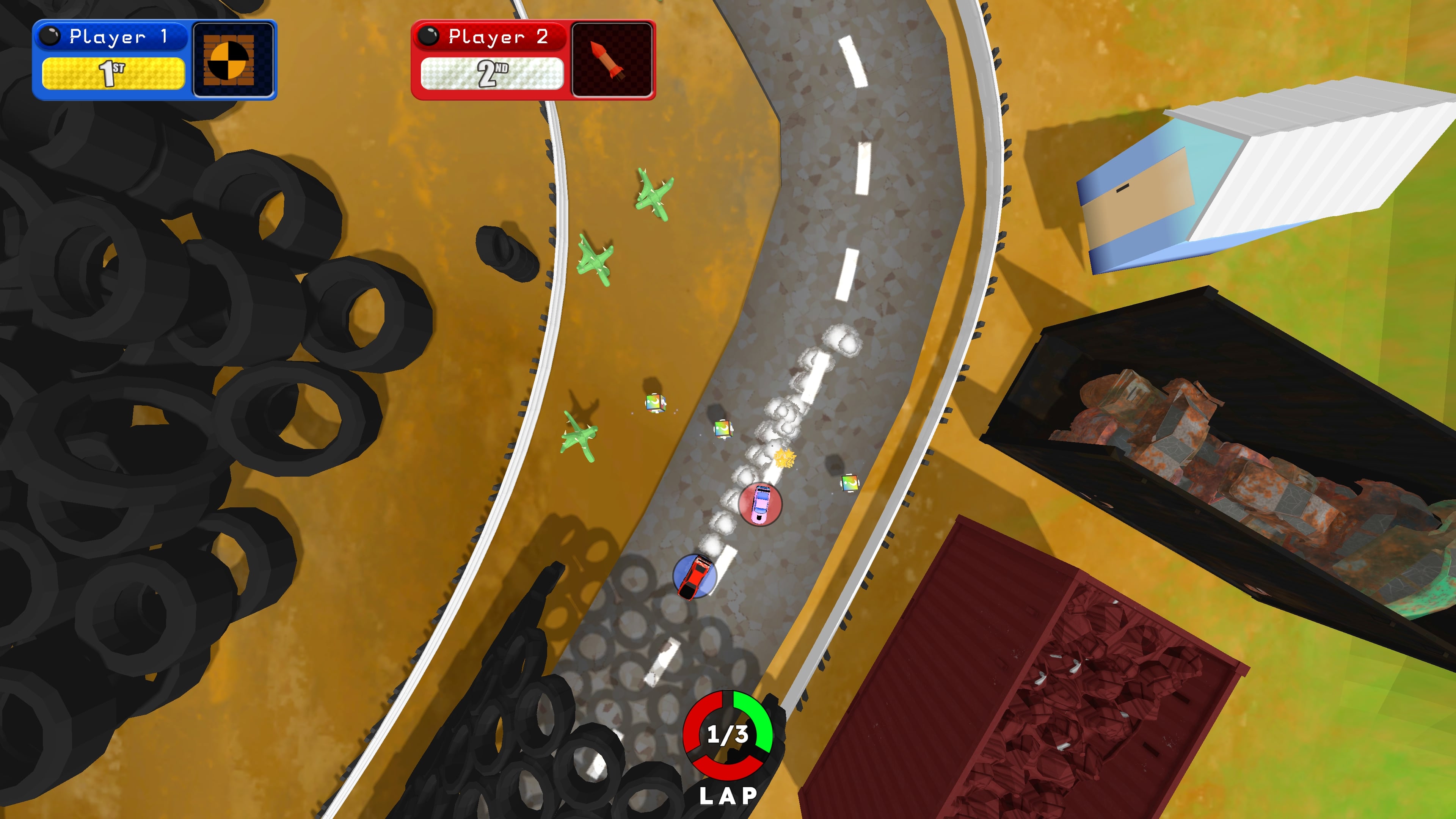 賽車碰撞 賽道場景