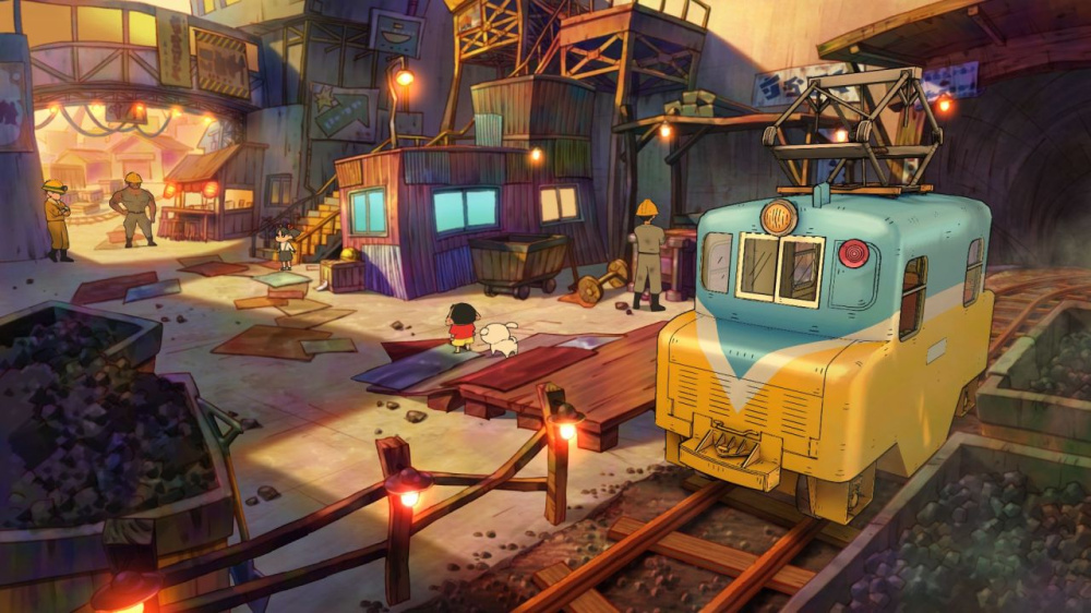 蠟筆小新 我與博士的暑假 遊戲畫面