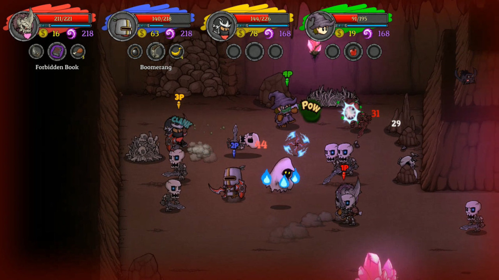 豐富的戰鬥技能特效