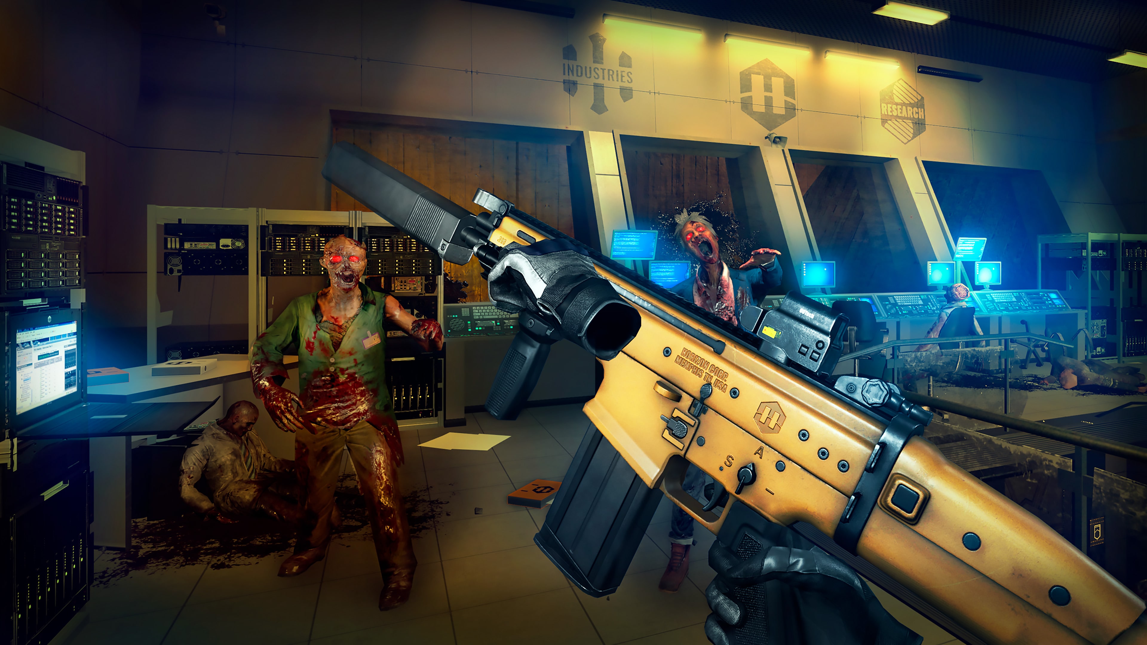 使用近戰武器對抗殭屍