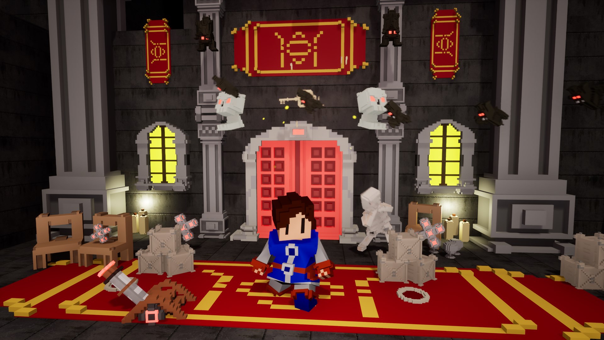 親民骨折價！Xbox XSX 動作平台新作《怪獸城堡：最後的騎士》，體素美學冒險壓低入手門檻