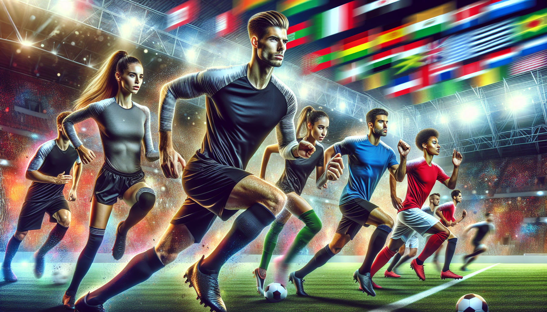 藍色監獄第二季主視覺圖，潔世一燃燒藍色氣焰迎向挑戰