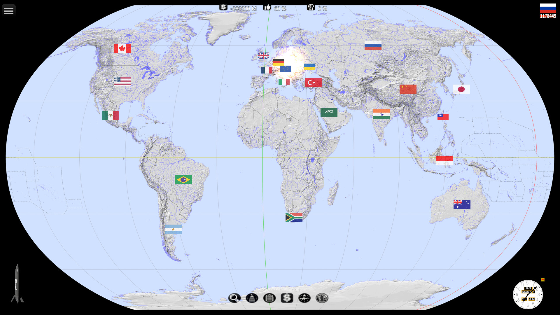 主宰全球地緣政治!硬核大戰略模擬《戰爭與政治》讓你從國家領導到外交博弈,打造你的帝國!