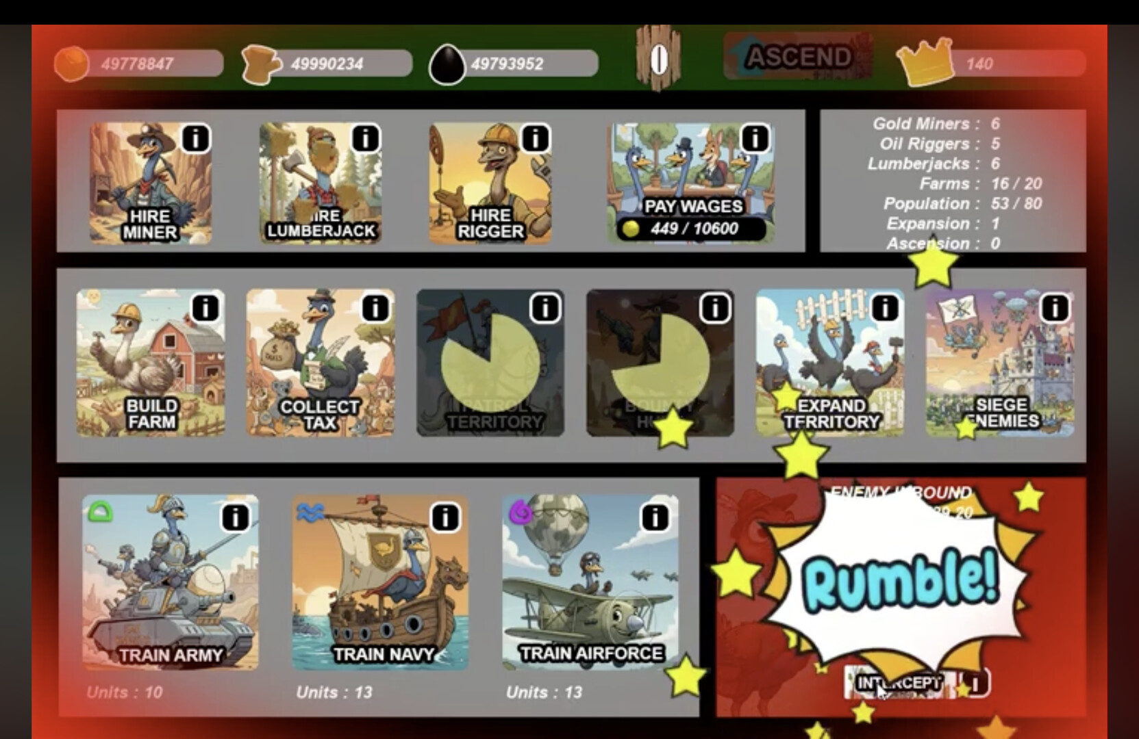 爆笑策略經營！《鴯鶓帝國》獨立遊戲即將登場，結合點擊冒險與深度資源管理打造你的史詩王朝