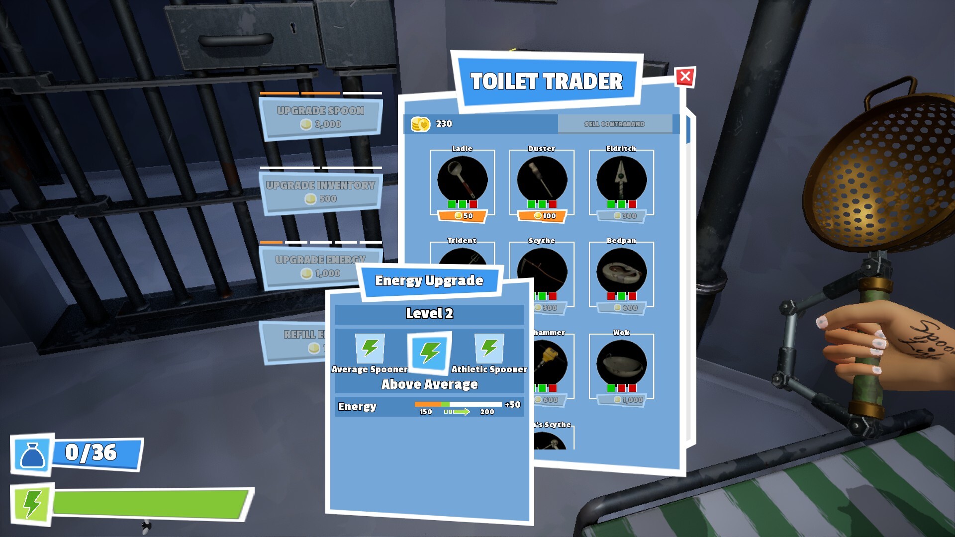 黑色幽默獨立遊戲:僅靠湯匙逃出生天?《用湯匙挖洞...逃離惡魔島》超荒誕監獄生存冒險引爆話題!