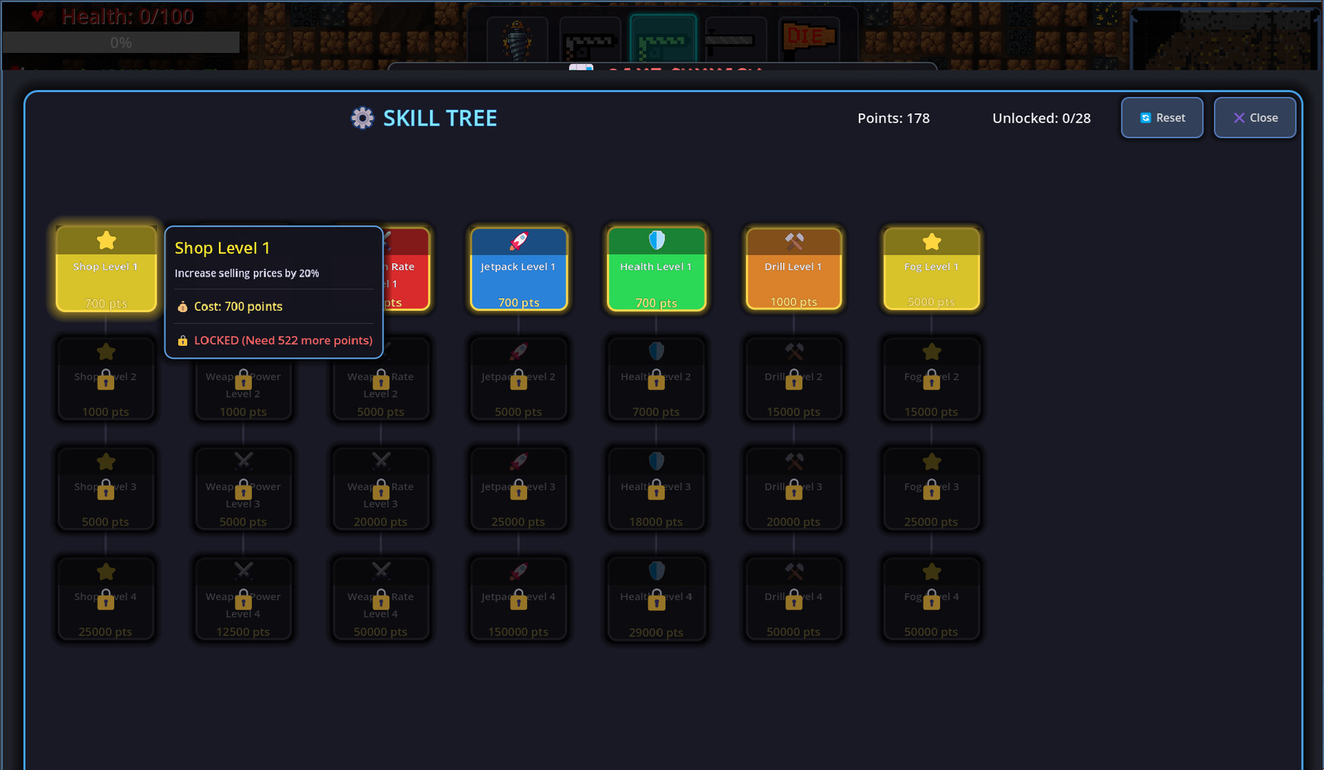 挖掘Roguelite新作《特克斯探險（Texplore）》搶先體驗：末日地心求生，打造最強採礦機！