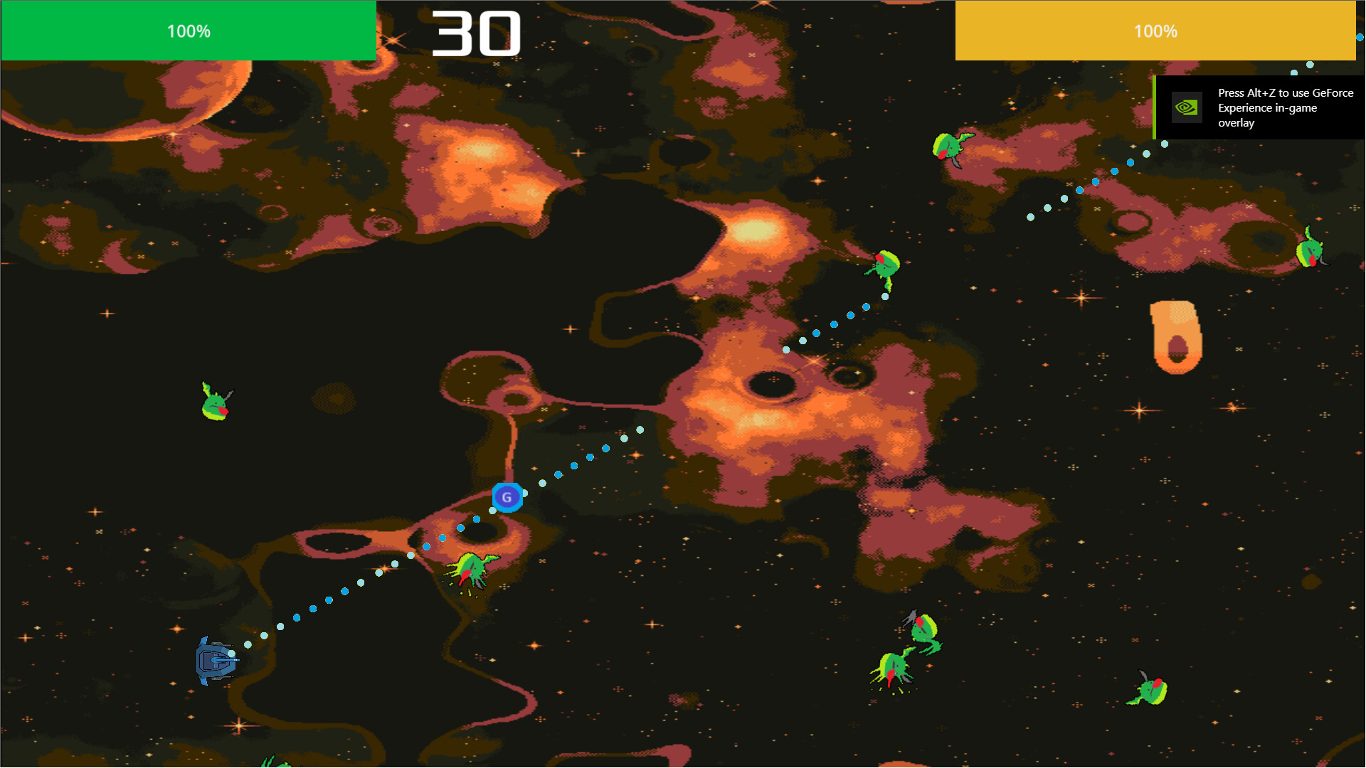 獨立遊戲新作:《AstroWars (星際戰爭)》登陸Steam!像素風2D俯視角射擊,挑戰生存與高分競技極限!