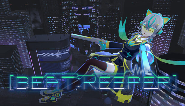 學生團隊開發！免費賽博龐克節奏動作遊戲《BEAT:KEEPER》預計 2026 年初在 Steam 登場！