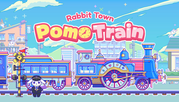 結合番茄鐘與放置養成！《PomoTrain: Rabbit Town》用可愛兔子火車療癒你的專注時光！