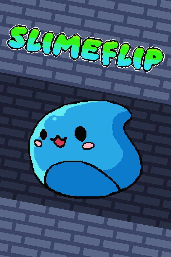 新奇必玩！Xbox 平台解謎《SlimeFlip》銅板價，顛覆重力闖地牢！