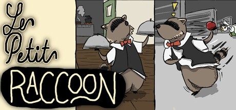 爆笑潛行餐廳模擬！免費新作《Le Petit Raccoon》化身大廚浣熊，挑戰「零元購」食材與鵝店員追捕！