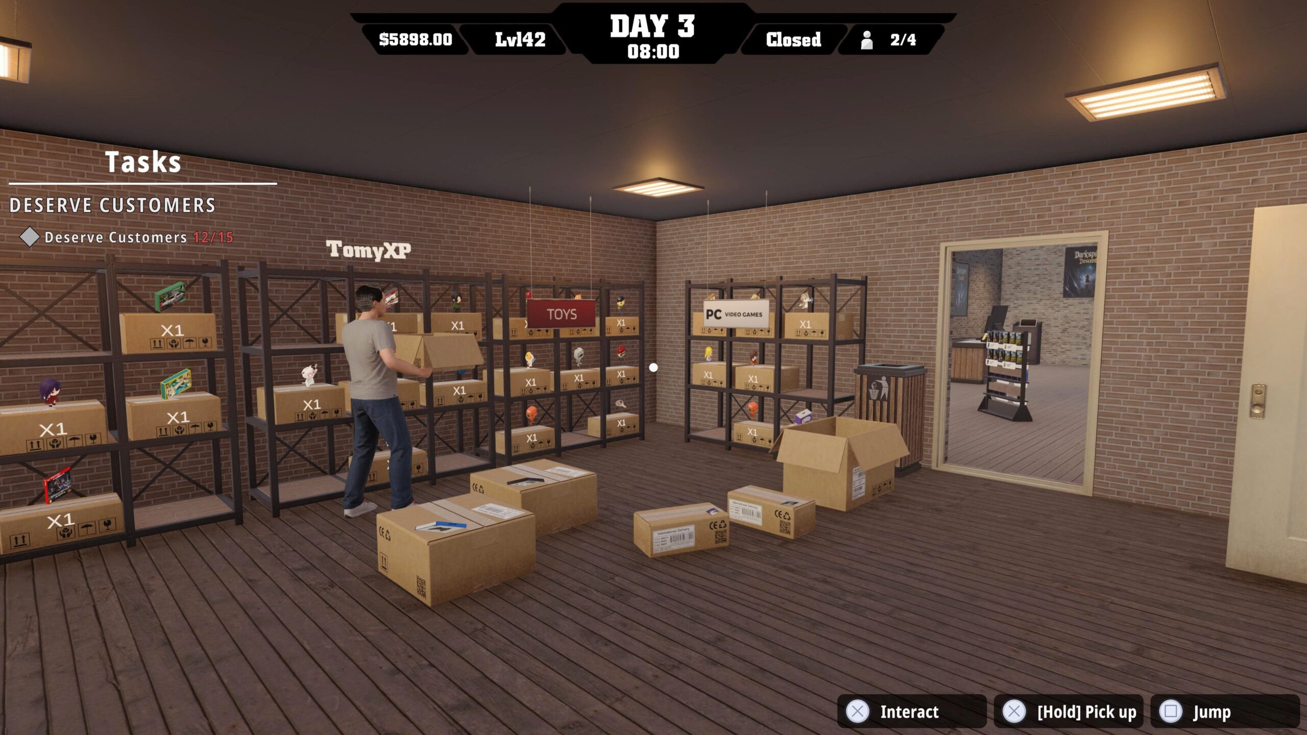 爽快合作!PS5 經營模擬《Weeb Store Simulator: Supermarket Together》宅文化必玩新作