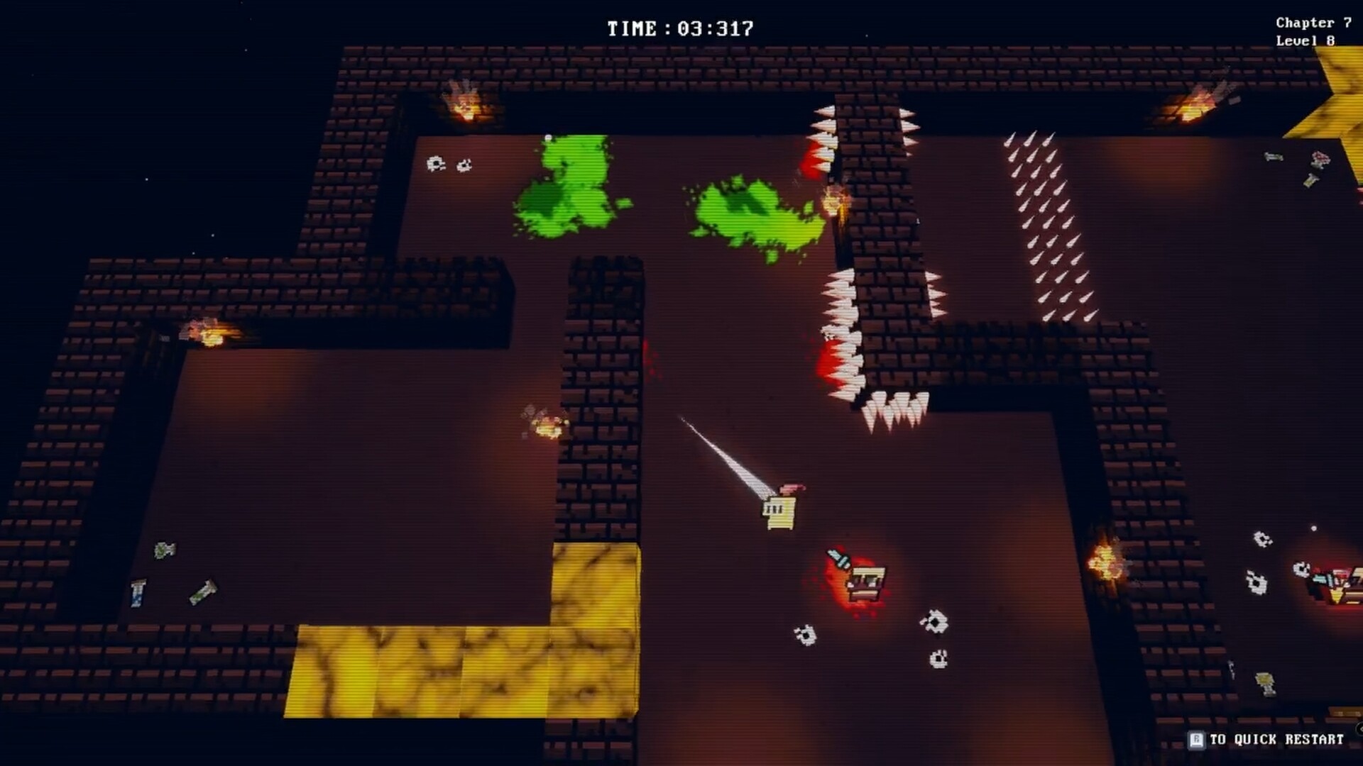 【像素動作】硬派挑戰者必玩！《Transilio》重返經典俯視地牢，極速反應激戰惡魔狂潮！