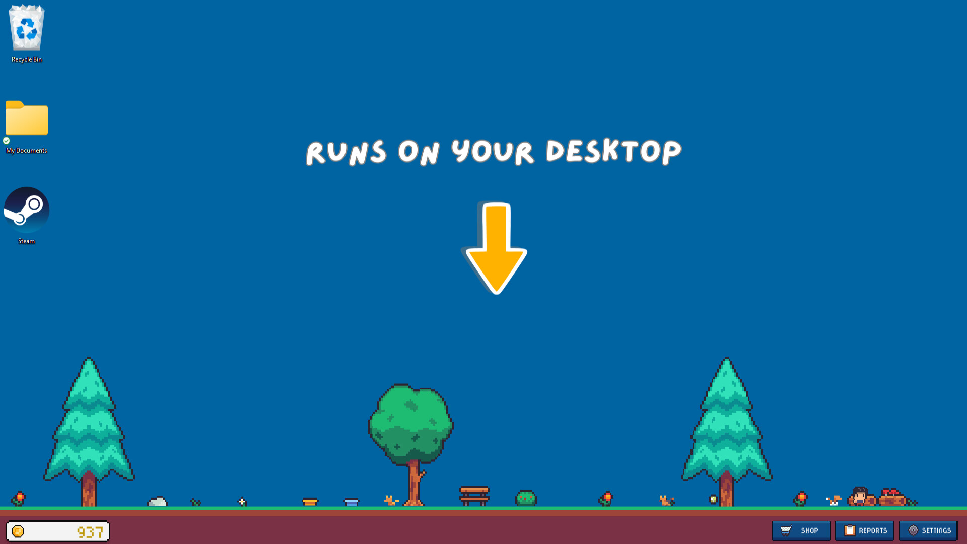 工作壓力OUT！這款《Desktop Dog Park》超療癒像素風「放置遊戲」，讓狗狗陪你打造專屬桌面公園！