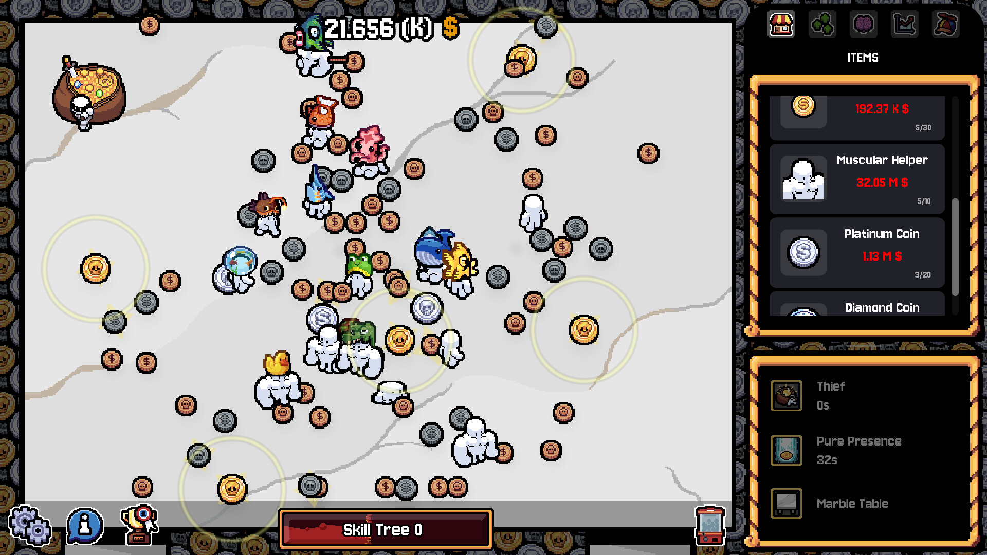 【Steam 點擊狂潮】《賭徒之桌》：輕鬆打造財富帝國的漸進式掛機遊戲，逾九千人同時在線！