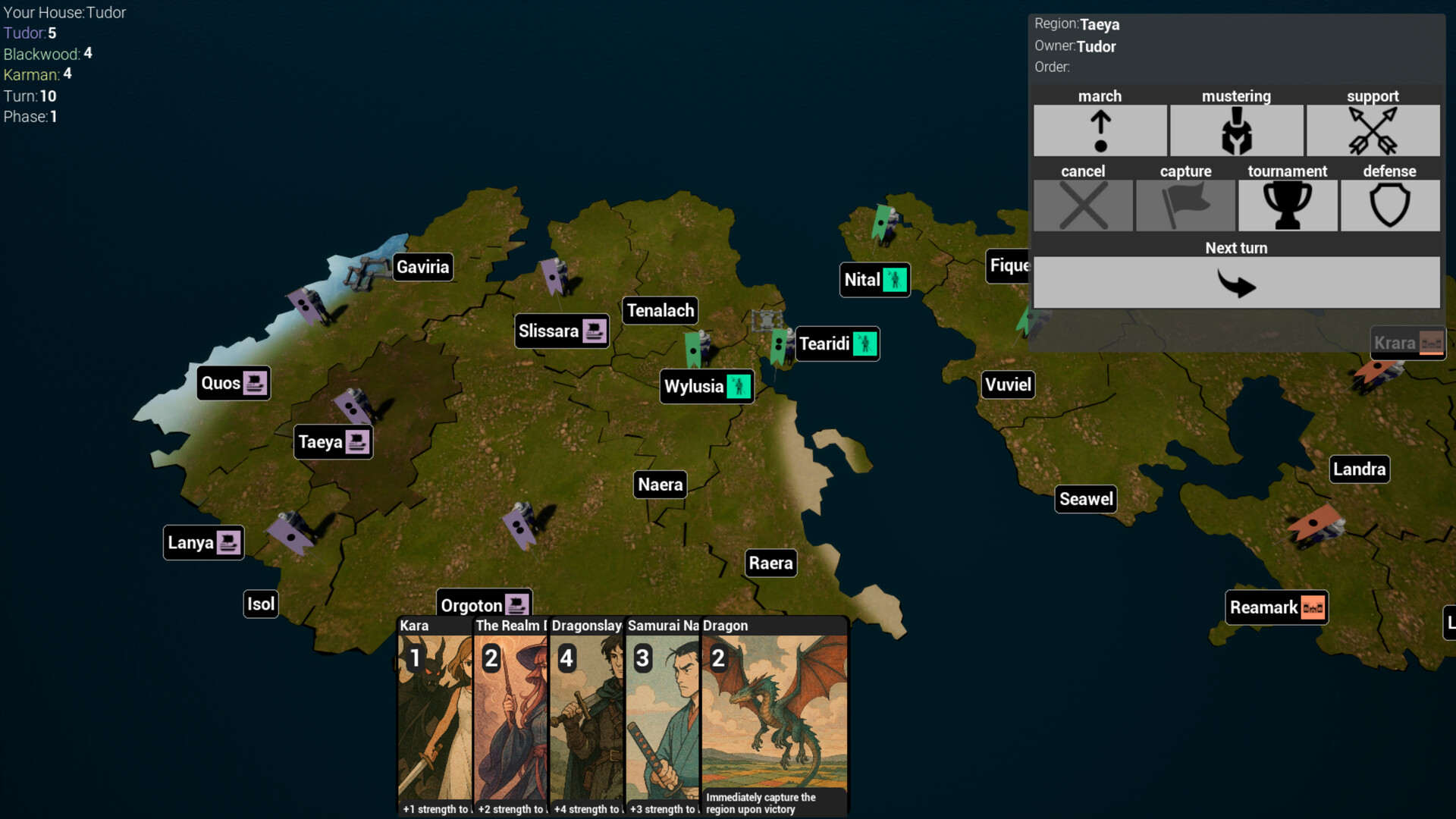 【策略遊戲】回合制棋盤博弈!《Queendom》帶你化身家族領袖,統一中世紀奇幻王國!