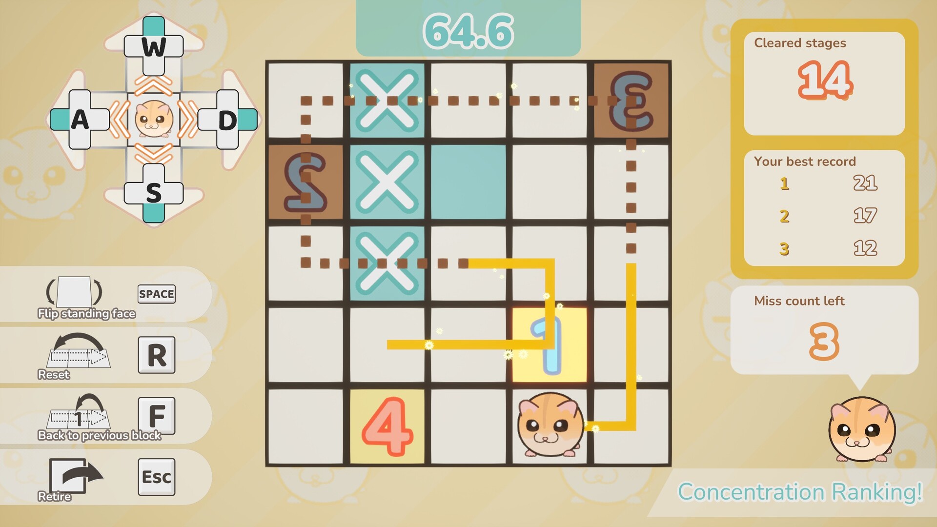 必玩！《Flip Hammy》超萌倉鼠 2D 益智遊戲，雙面舞台翻轉玩法腦力大激盪！