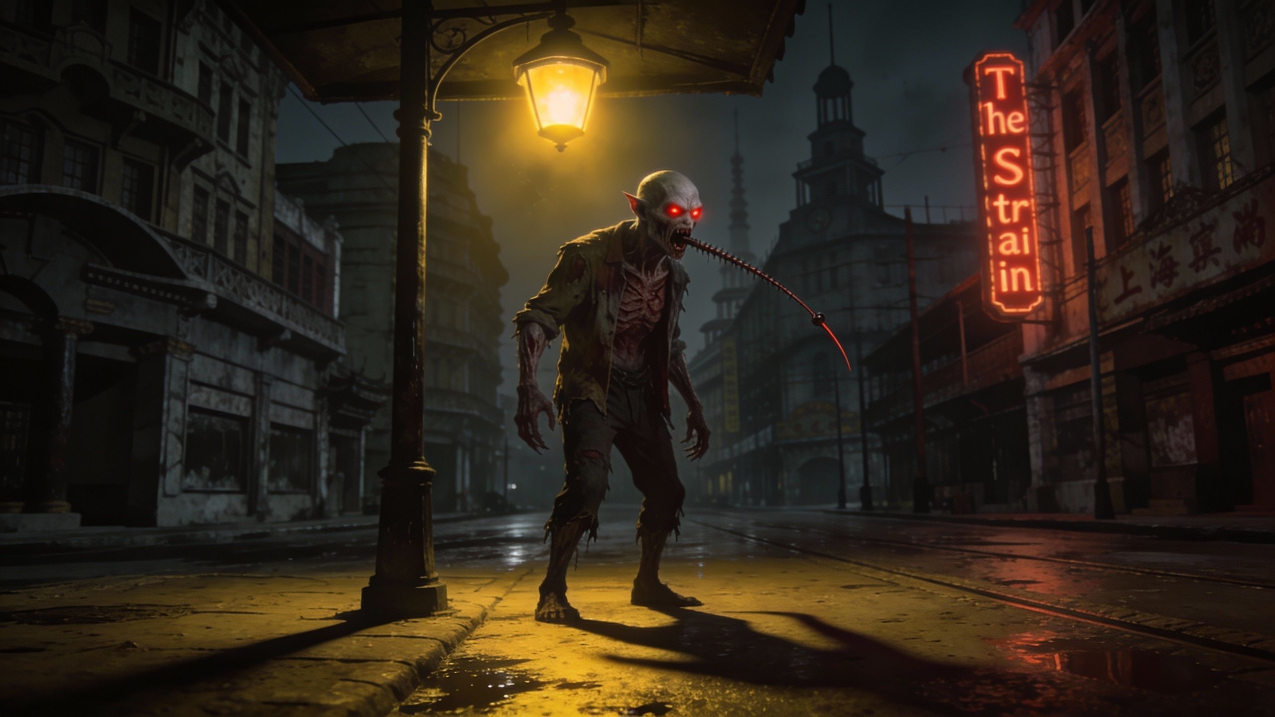 [極致窒息感]《血族》美劇同人：血族末世錄，AI互動小說挑戰魔都末日求生