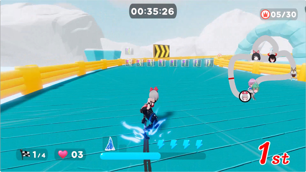 Switch 賽車新作《真空少女 - 惡魔版》支援 Switch 2 極致流暢!