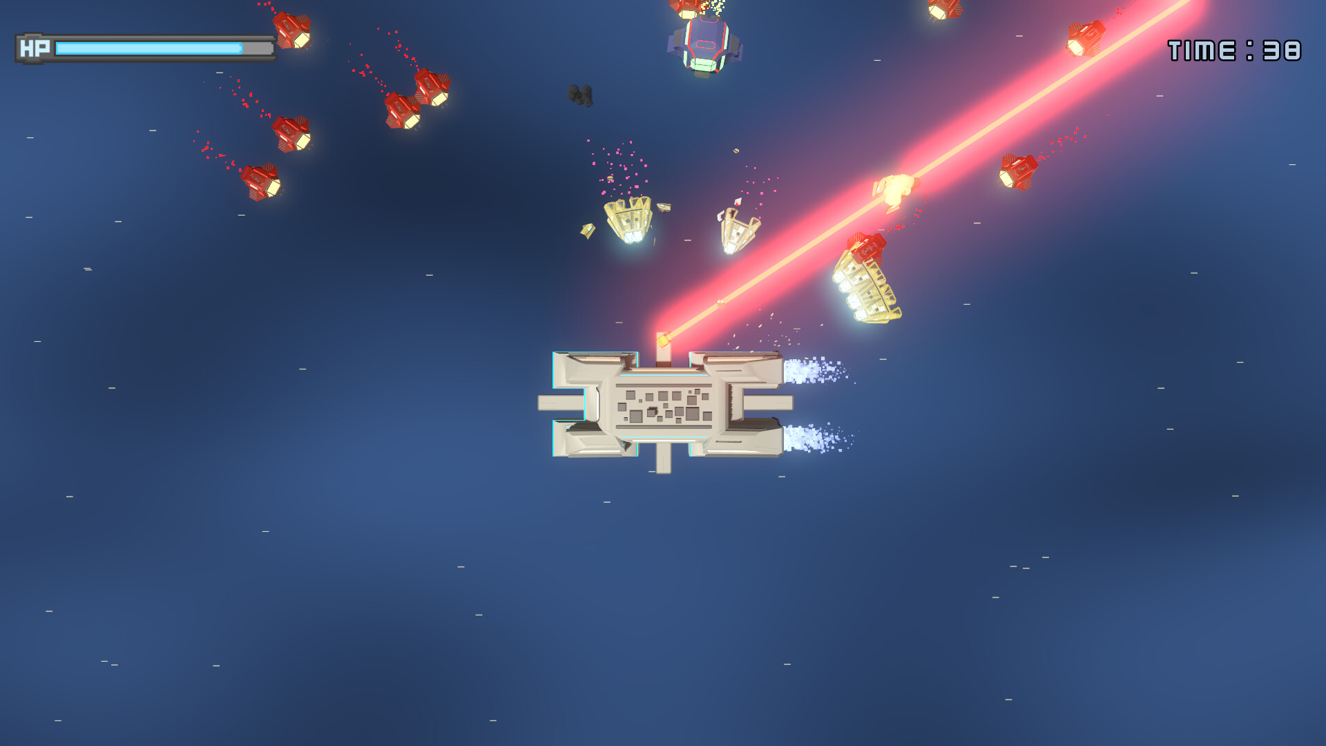 激戰太空!策略塔防 x 動作射擊新作《Defend the ship, bot !》登陸Steam,化身機器人死守最後希望!