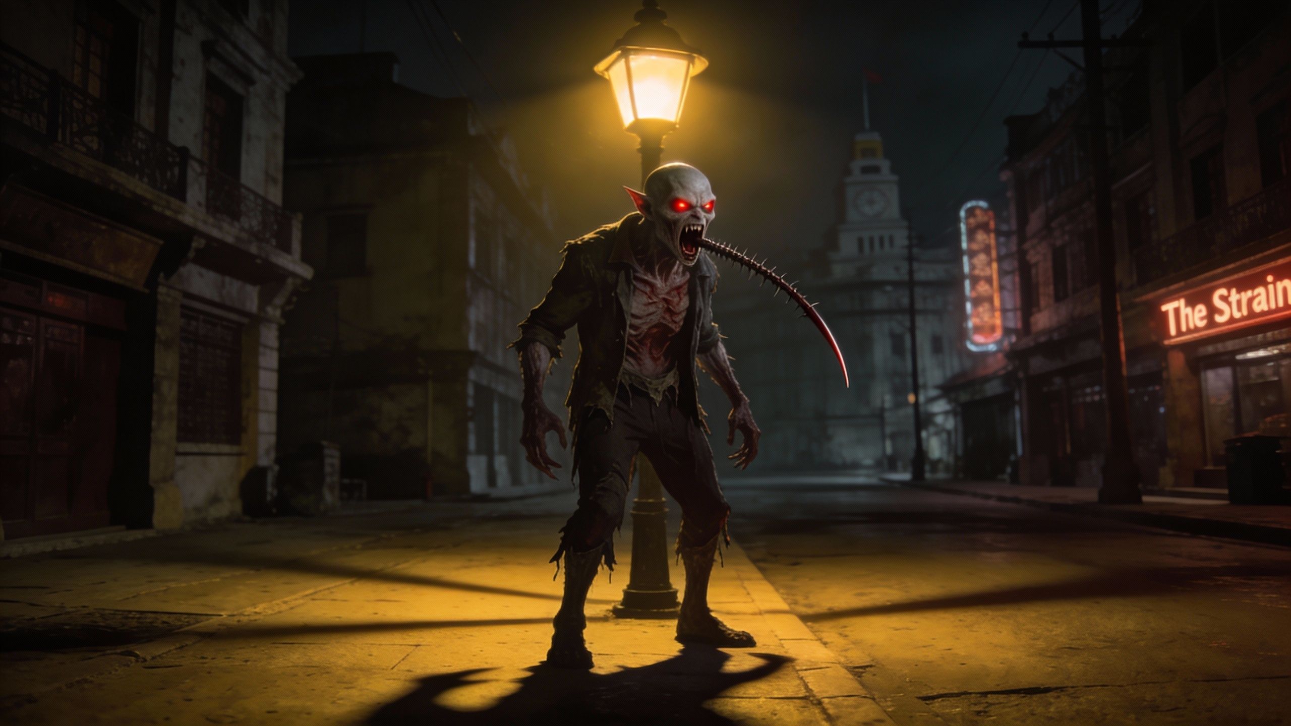 窒息式恐懼！《血族：血族末世錄》AI 角色扮演：魔都淪陷，你敢活下去嗎？